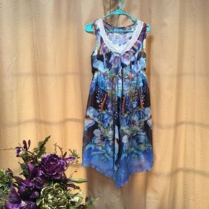 🌺One World Dress floral multicolored